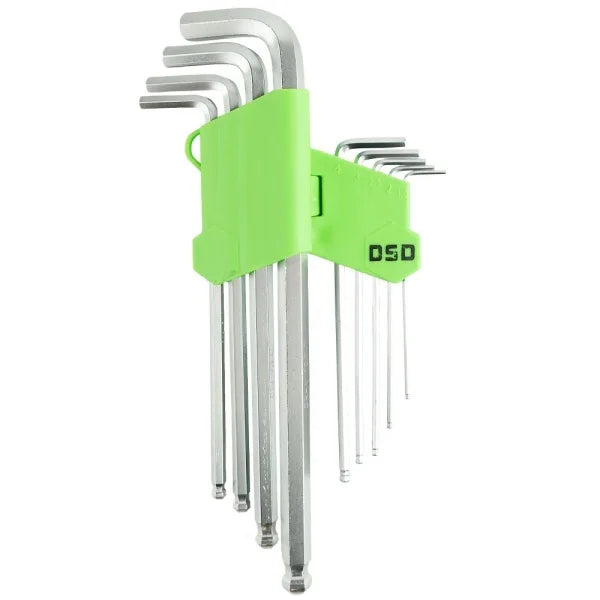 9PC EXTRA LONG BALL HEX KEY SET DS1044