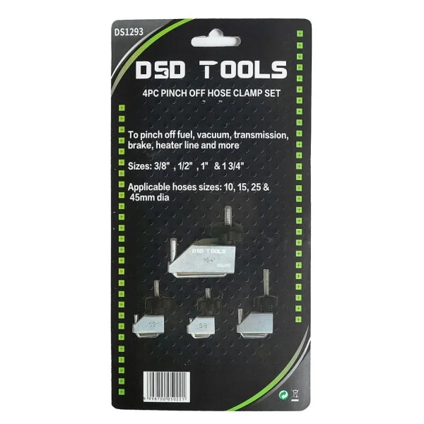 4PC PINCH OFF HOSE CLAMP SET DS1293