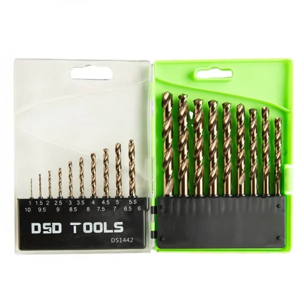 19PC HSS COBALT METRIC DRILL BIT SET 1 - 10MM DS1442