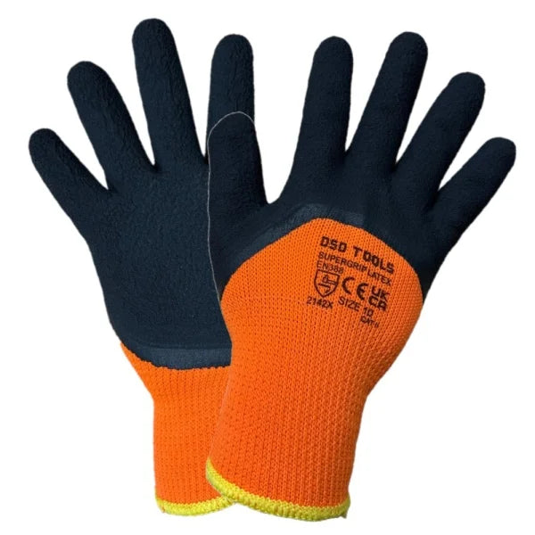 7 GAUGE THERMAL DOUBLE DIP GRIP GLOVES SIZE 10 – BOX OF 120 PAIRS DS2002