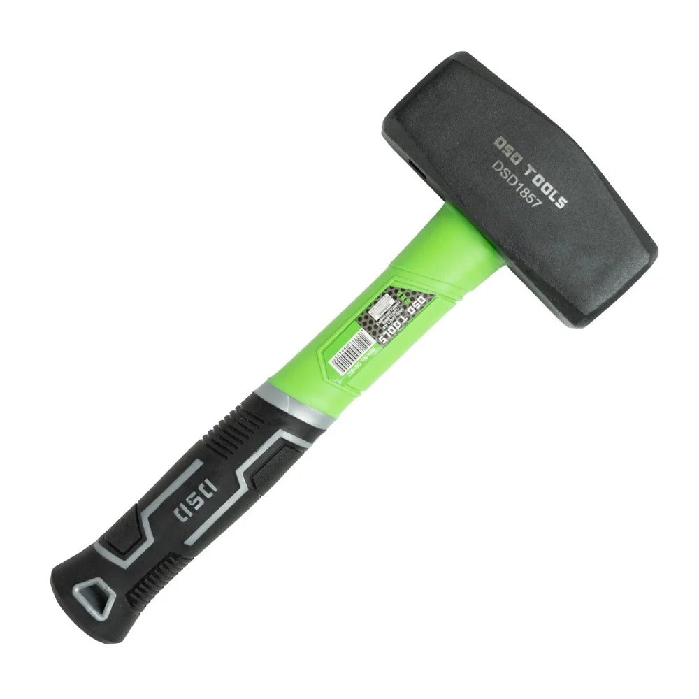 DOUBLE FACE 4LB CLUB HAMMER FIBREGLASS HANDLE DS1857