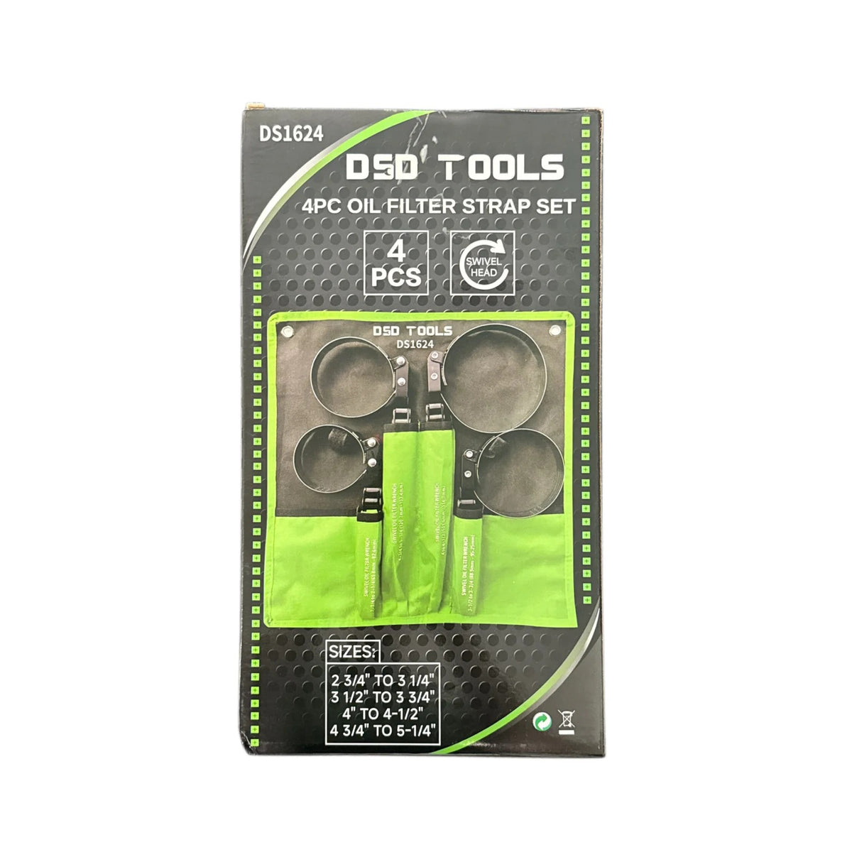 4PC OIL FILTER STRAP SET DS1624