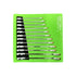 12PC METRIC GEAR RATCHET COMBINATION WRENCH SET DS1810