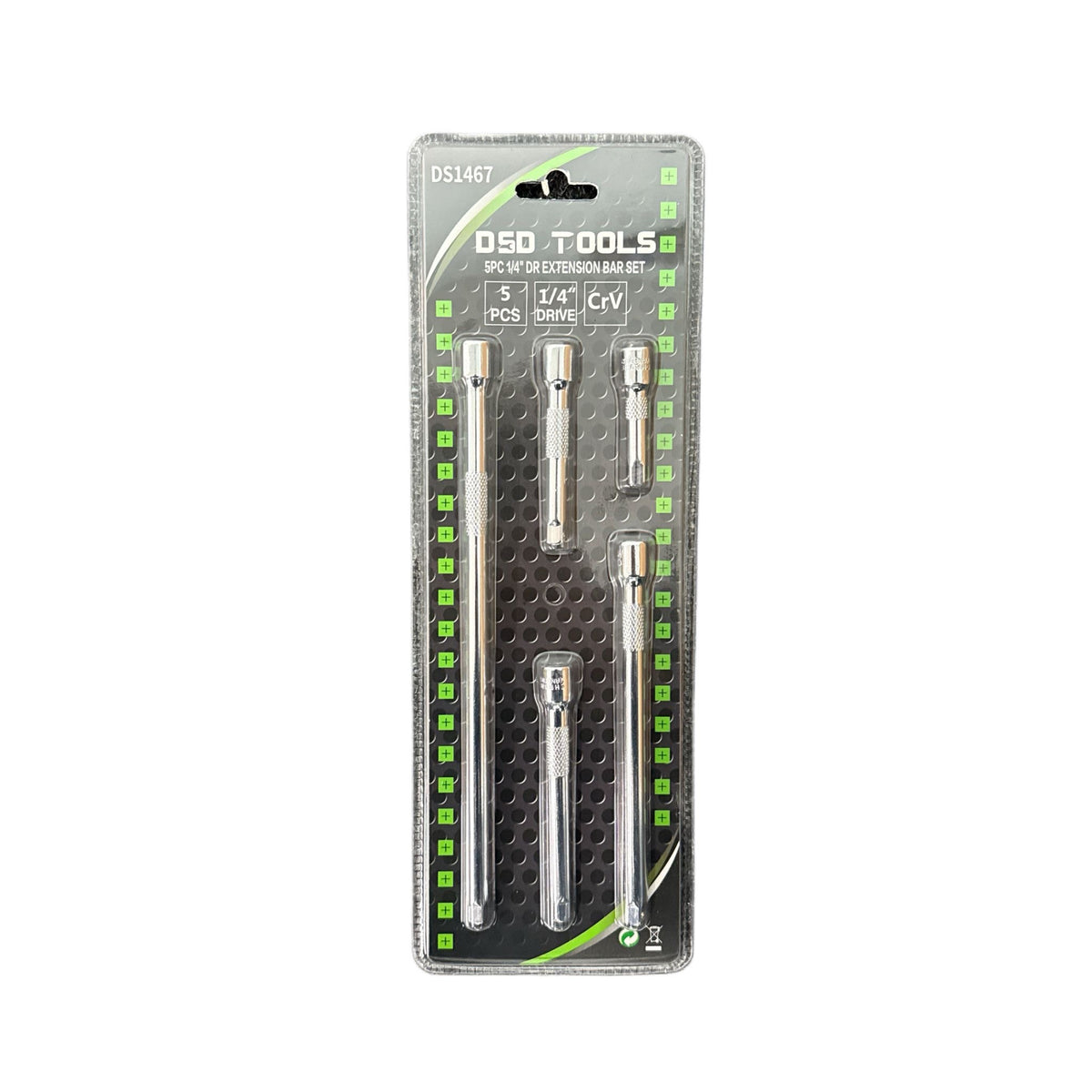 5PC 1/4" DR EXTENSION BAR SET DS1467