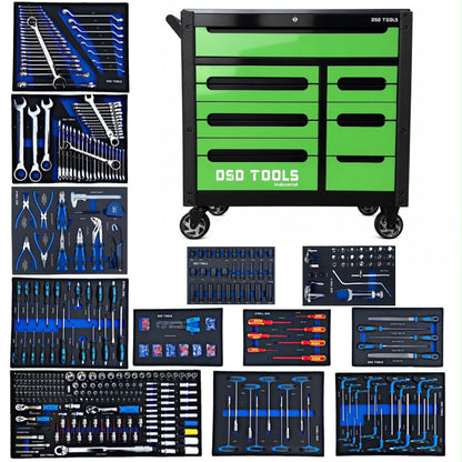 12 DRAWER ROLLER TOOL CHEST  CABINETS TOOLS INCLUDED