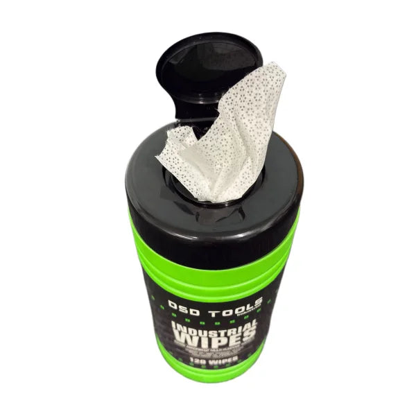 120PC EXTRA ABSORBENT MULTI PURPOSE INDUSTRIAL WIPES BOX OF 12 TUBS DS1832
