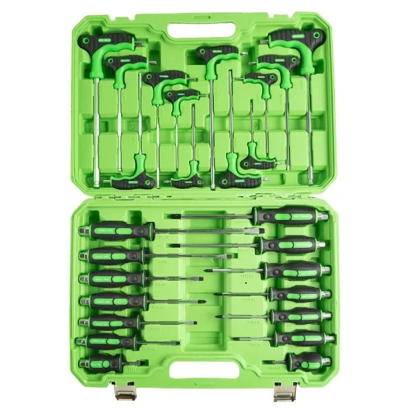 26 PCS HIGH GRADE SCREWDRIVER &amp; T HANDLE HEX BALL &amp; STAR SET DS1005