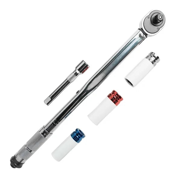 1/2 TORQUE WRENCH SET WITH IMPACT SOCKETS DS1006