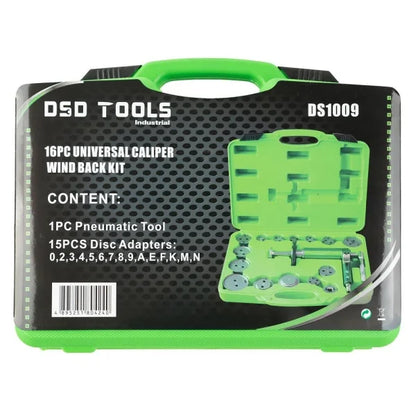16PC UNIVERSAL CALIPER WIND BACK KIT DS1009