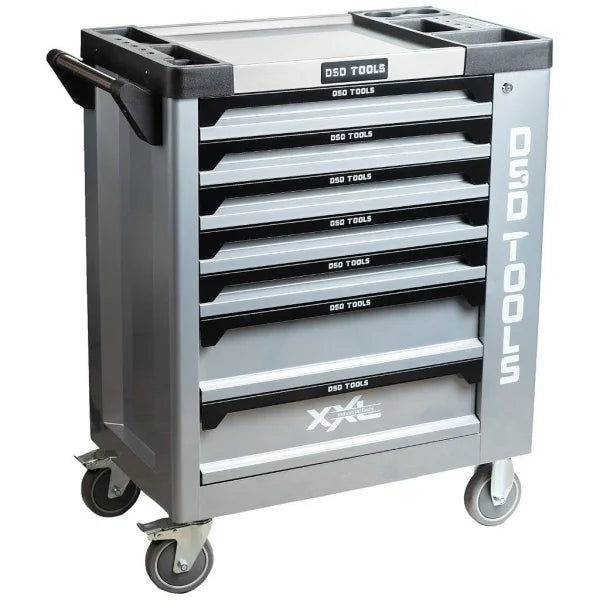 7 DRAWER ROLLER TOOL CHEST CABINET TOOLS INCLUDED DS1021