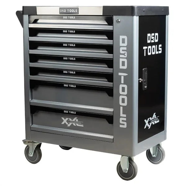 7 DRAWER ROLLER TOOL CHEST CABINET TOOLS INCLUDED DS1021