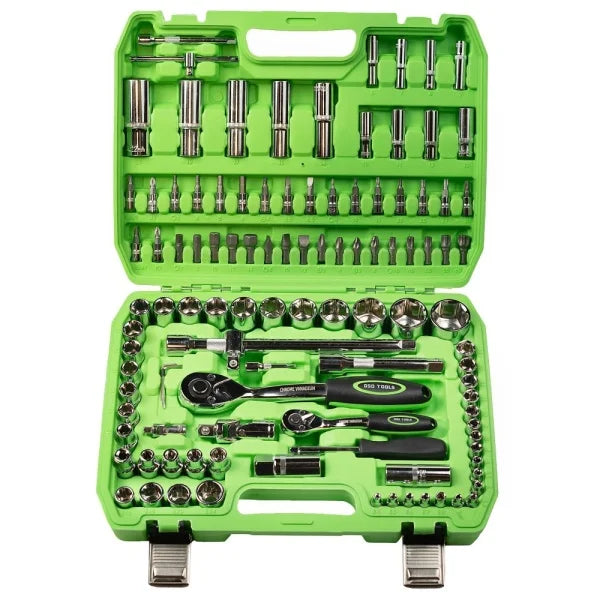 108PC 1/4 &amp;amp; 1/2 DR METRIC SUPER LOCK SOCKET SET DS1033