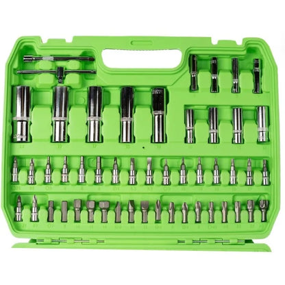 108PC 1/4 &amp;amp; 1/2 DR METRIC SUPER LOCK SOCKET SET DS1033