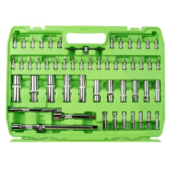 172PC 1/4 3/8 1/2 DR METRIC SUPER LOCK SOCKET SET DS1034