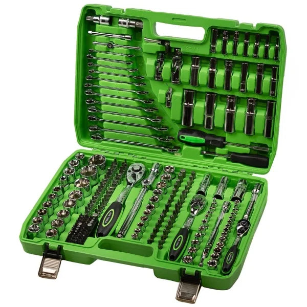 216PC 1/4 3/8 1/2 DR METRIC SUPER LOCK SOCKET SET DS1035