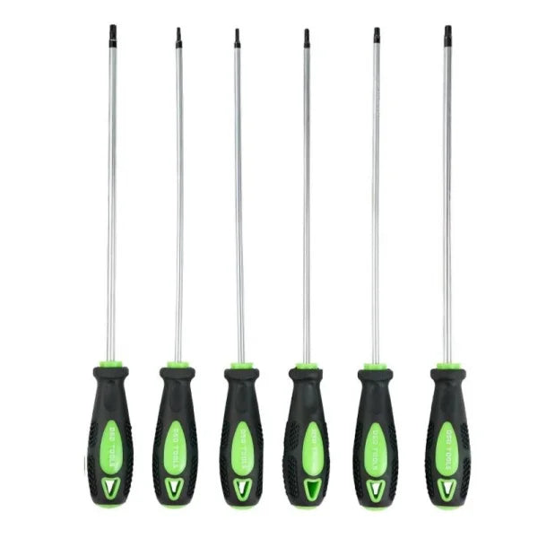 6PC EXTRA LONG STAR SCREWDRIVER SET DS1050
