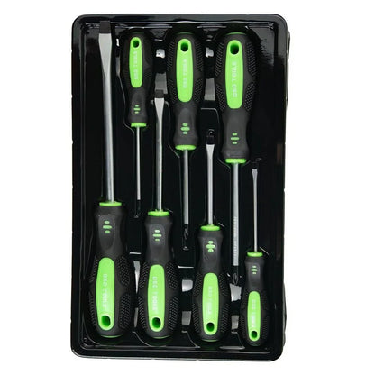 7PC CUSHIONED SCREWDRIVER SET SLOTTED AND PHILLIPS DS1054