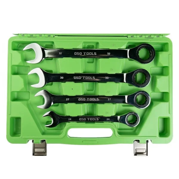 13PC METRIC GEAR RATCHET COMBINATION WRENCH SET DS1057