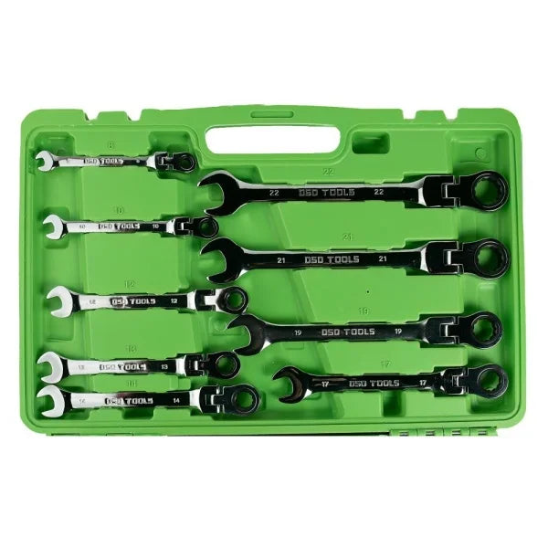 13PC METRIC FLEX GEAR RATCHET COMBINATION WRENCH SET DS1058
