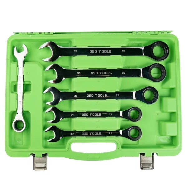 22PC METRIC GEAR RATCHET COMBINATION WRENCH SET DS1059