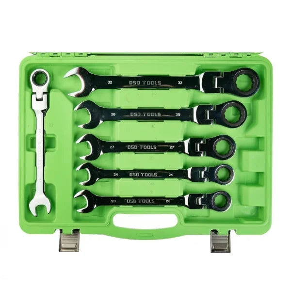 22PC METRIC FLEX GEAR RATCHET COMBINATION WRENCH SET DS1060