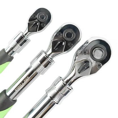 3PC EXTENDABLE RATCHET SET 1/4", 3/8" &amp;amp; 1/2" DRIVES DS1085
