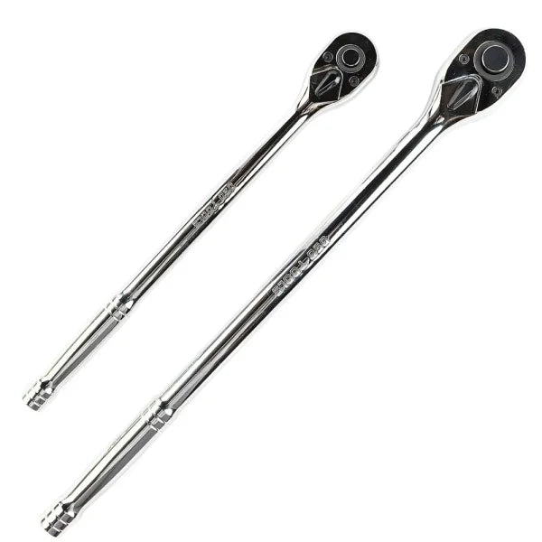2PC EXTRA LONG RATCHET SET 3/8" 1/2" DRIVES DS1086