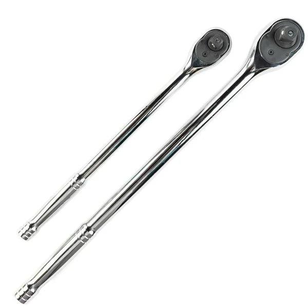 2PC EXTRA LONG RATCHET SET 3/8" 1/2" DRIVES DS1086