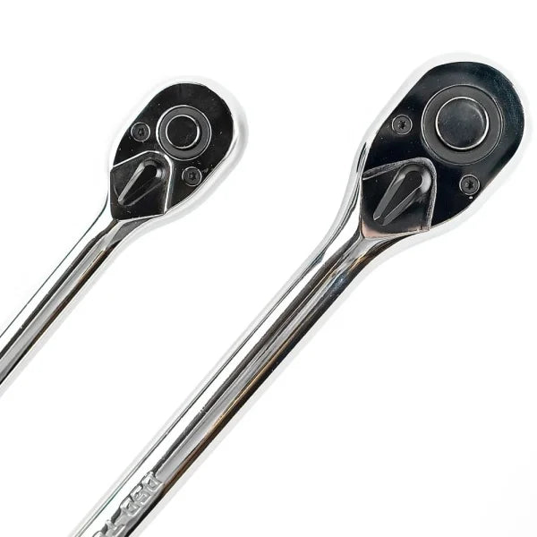 2PC EXTRA LONG RATCHET SET 3/8" 1/2" DRIVES DS1086