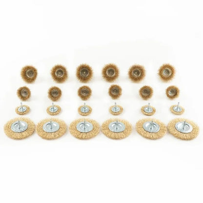 24PC ROTARY WIRE BRUSH SET DS1093