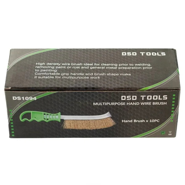10PC HAND WIRE BRUSH DS1094