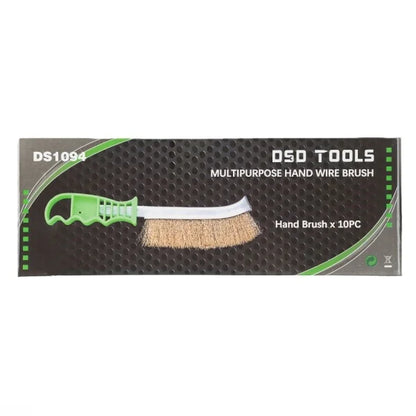 10PC HAND WIRE BRUSH DS1094