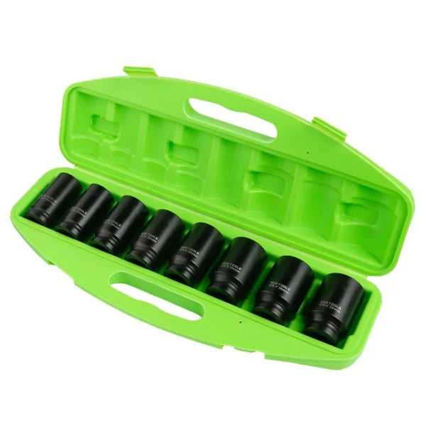 8PC 3/4"DR 6PT DEEP IMPACT SOCKETS DS1101