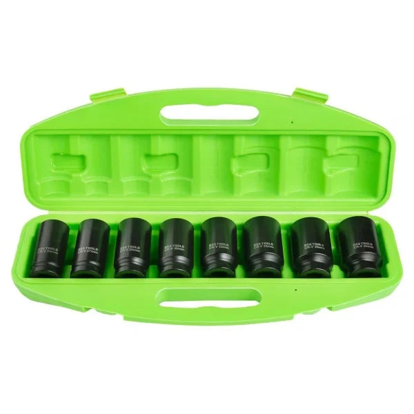 8PC 3/4"DR 6PT DEEP IMPACT SOCKETS DS1101