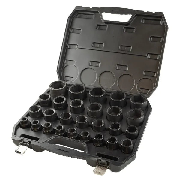 27PC 3/4" DR 6PT IMPACT SOCKET SET DS1104