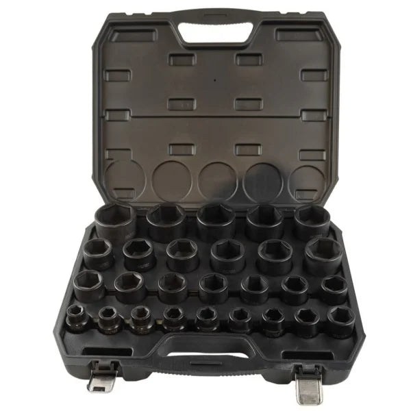 27PC 3/4" DR 6PT IMPACT SOCKET SET DS1104