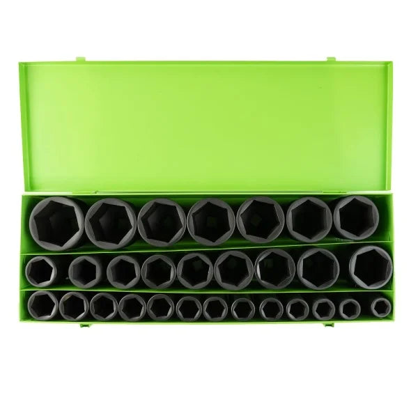 29PC 3/4" DR 6PT DEEP IMPACT SOCKET SET DS1105