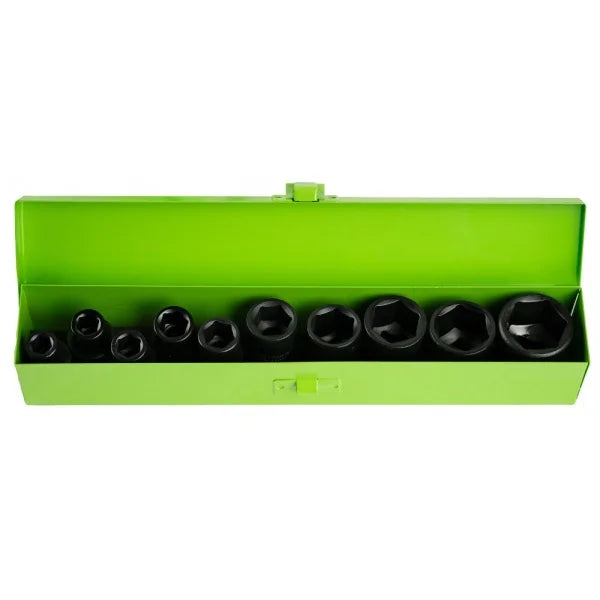 10PC 1/2" DR SHALLOW IMPACT SOCKET METRIC DS1110