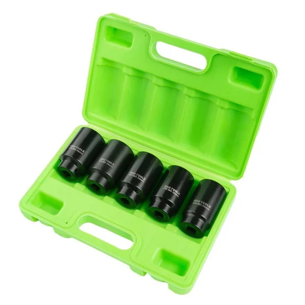 5PC 1/2" DR 12PT DEEP IMPACT HUB NUT SOCKETS DS1113