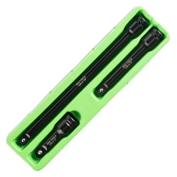 3PC 1/2" DR IMPACT EXTENSION BAR SET DS1116