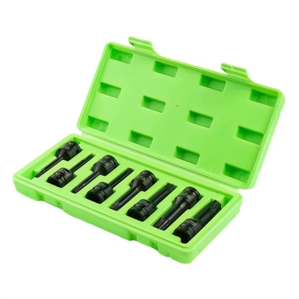 8PC 1/2" DR IMPACT TORX BIT SOCKETS DS1117