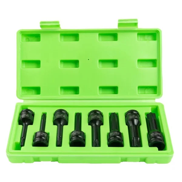 8PC 1/2" DR IMPACT TORX BIT SOCKETS DS1117