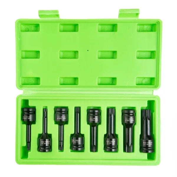8PC 1/2" DR IMPACT TORX BIT SOCKETS DS1117