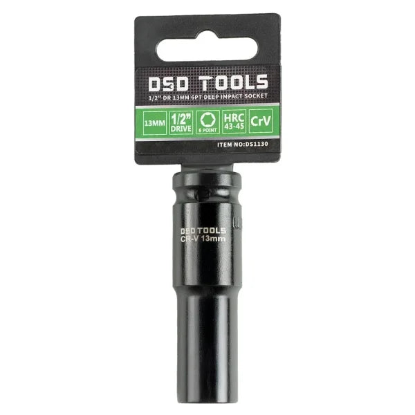 1/2" DR 13MM 6PT DEEP IMPACT SOCKET DS1130