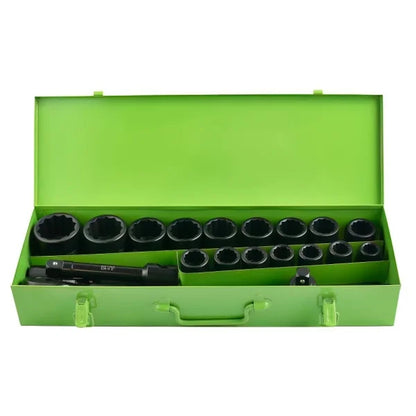 21 PC 3/4" 12PT STANDARD IMPACT SOCKETS DS1146