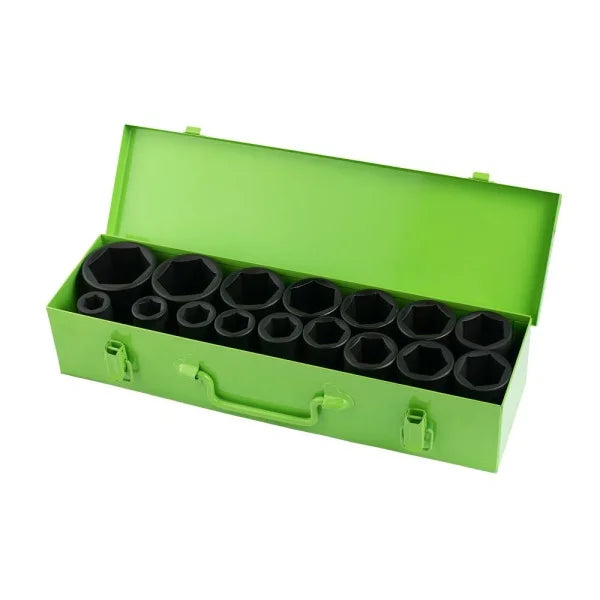 16PC 3/4" DR 6PT DEEP IMPACT SOCKET SET DS1149