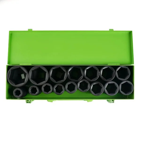 16PC 3/4" DR 6PT DEEP IMPACT SOCKET SET DS1149