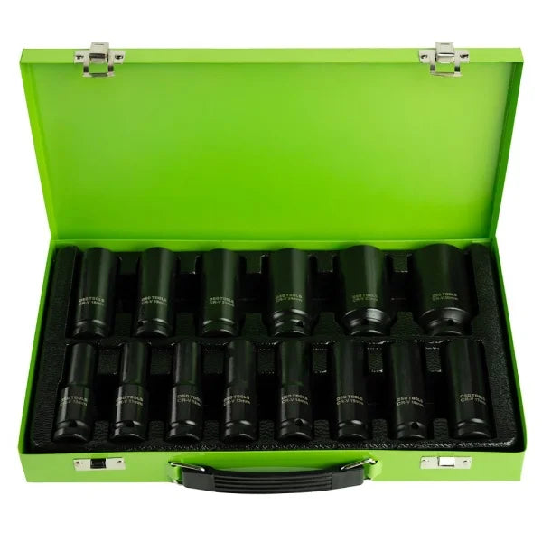 14PC 1/2" DR DEEP IMPACT SOCKETS METRIC 10 - 30MM DS1150