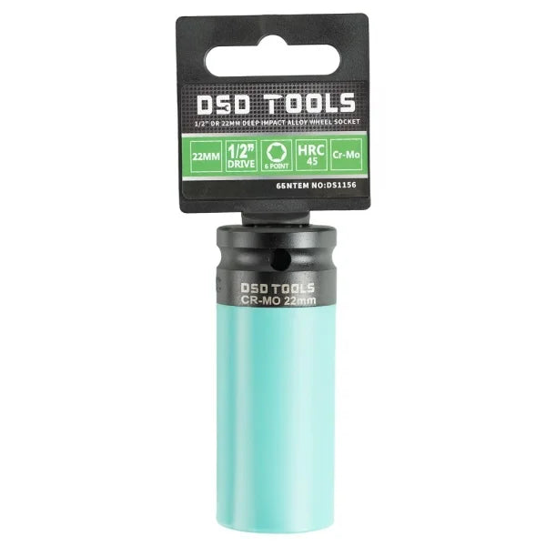 1/2" DR 22MM DEEP IMPACT ALLOY WHEEL SOCKET DS1156