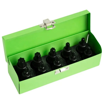 10PC 1/2" DR IMPACT TORX BIT SOCKETS DS1168